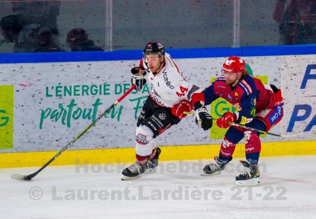 Photo hockey match Grenoble  - Bordeaux le 25/01/2022