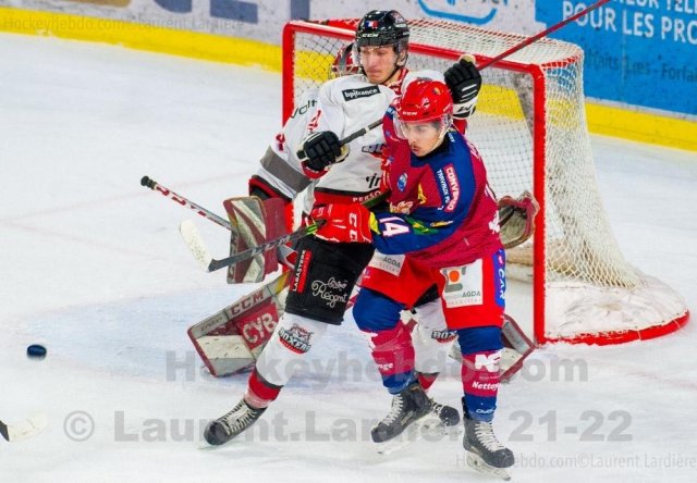 Photo hockey match Grenoble  - Bordeaux le 25/01/2022