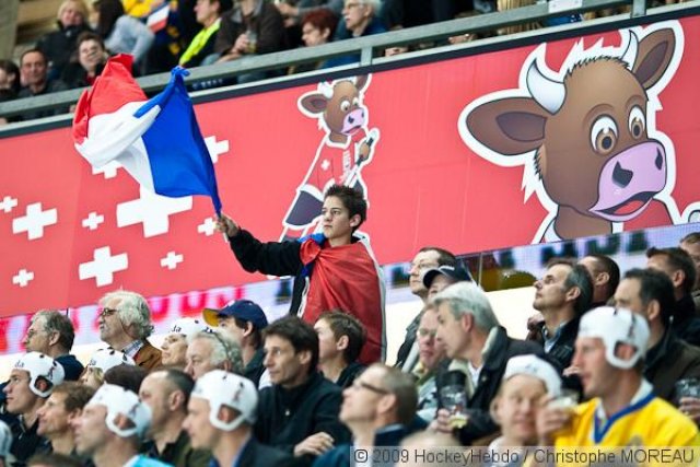 Photo hockey reportage CM09 Qualif J2 : La France logiquement battue