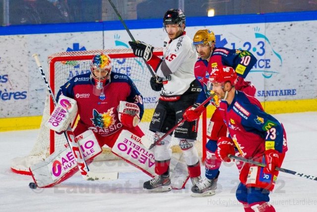 Photo hockey match Grenoble  - Bordeaux le 25/01/2022
