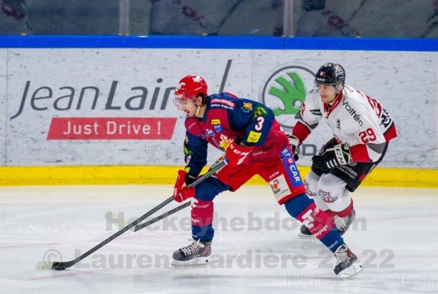 Photo hockey match Grenoble  - Bordeaux le 25/01/2022