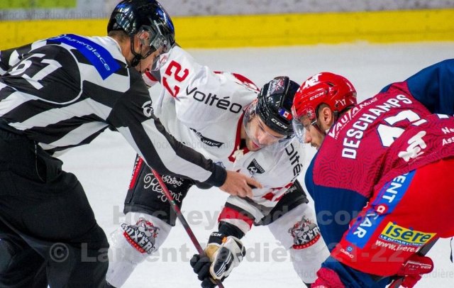 Photo hockey match Grenoble  - Bordeaux le 25/01/2022