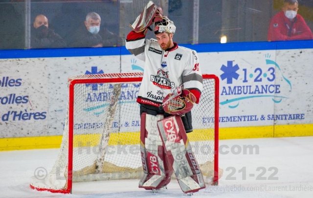 Photo hockey match Grenoble  - Bordeaux le 25/01/2022