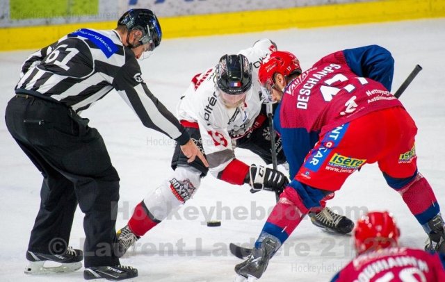 Photo hockey match Grenoble  - Bordeaux le 25/01/2022