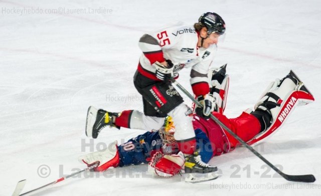 Photo hockey match Grenoble  - Bordeaux le 25/01/2022