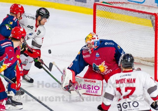 Photo hockey match Grenoble  - Bordeaux le 25/01/2022