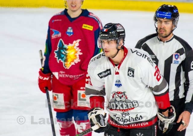 Photo hockey match Grenoble  - Bordeaux le 25/01/2022