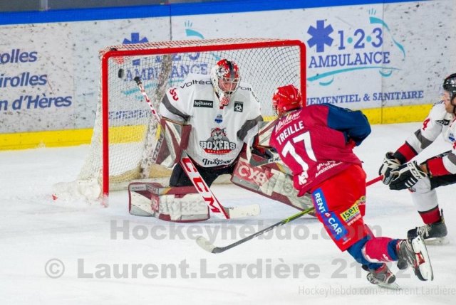 Photo hockey match Grenoble  - Bordeaux le 25/01/2022