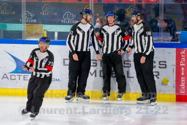 Photo hockey match Grenoble  - Bordeaux le 25/01/2022