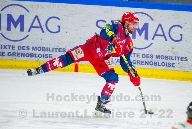Photo hockey match Grenoble  - Bordeaux le 25/01/2022
