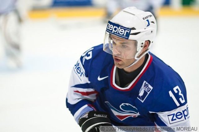 Photo hockey reportage CM09 Qualif J2 : La France logiquement battue