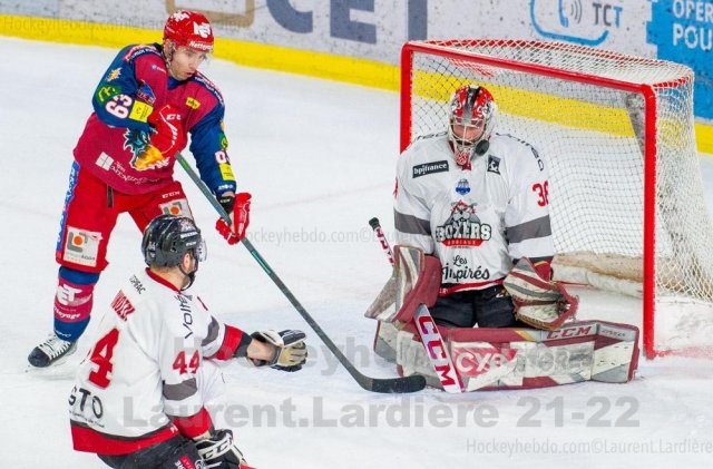 Photo hockey match Grenoble  - Bordeaux le 25/01/2022