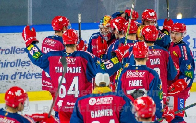Photo hockey match Grenoble  - Bordeaux le 25/01/2022