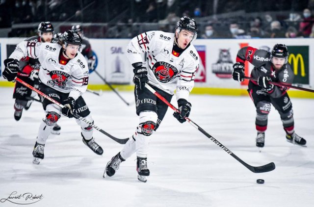 Photo hockey match Bordeaux - Mulhouse le 28/01/2022