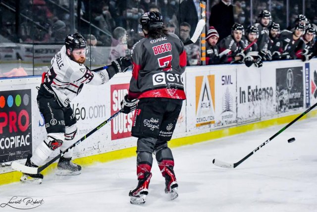 Photo hockey match Bordeaux - Mulhouse le 28/01/2022