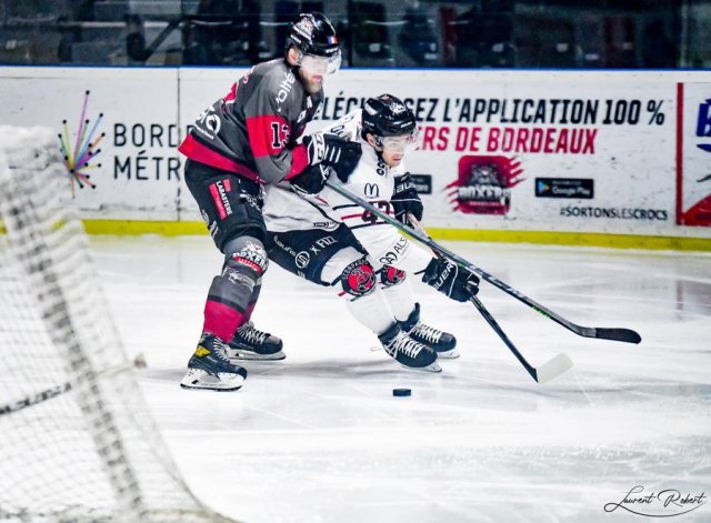 Photo hockey match Bordeaux - Mulhouse le 28/01/2022