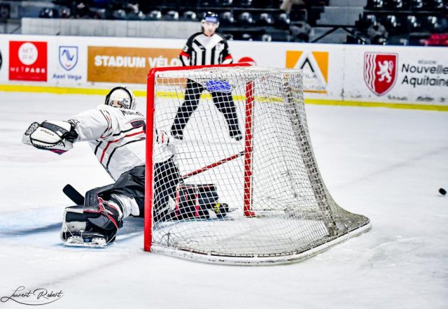 Photo hockey match Bordeaux - Mulhouse le 28/01/2022
