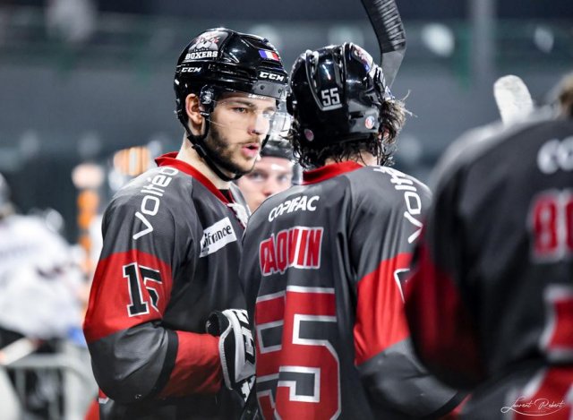 Photo hockey match Bordeaux - Mulhouse le 28/01/2022