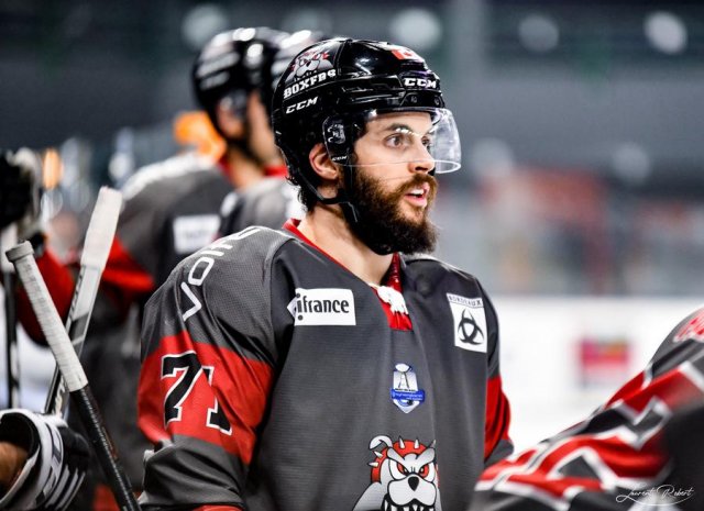 Photo hockey match Bordeaux - Mulhouse le 28/01/2022