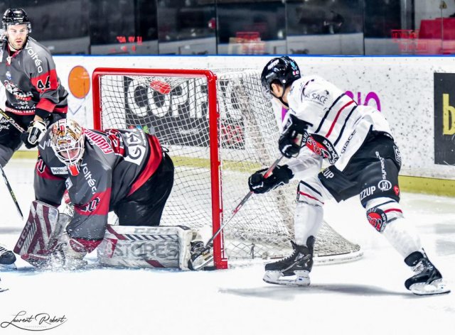 Photo hockey match Bordeaux - Mulhouse le 28/01/2022
