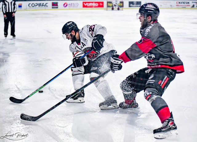 Photo hockey match Bordeaux - Mulhouse le 28/01/2022