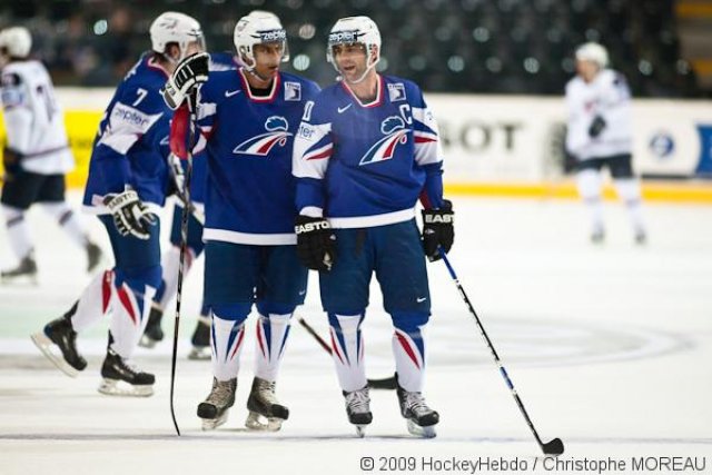 Photo hockey reportage CM09 Qualif J2 : La France logiquement battue