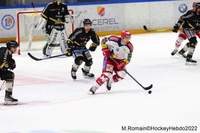 Photo hockey match Rouen - Grenoble  le 29/01/2022