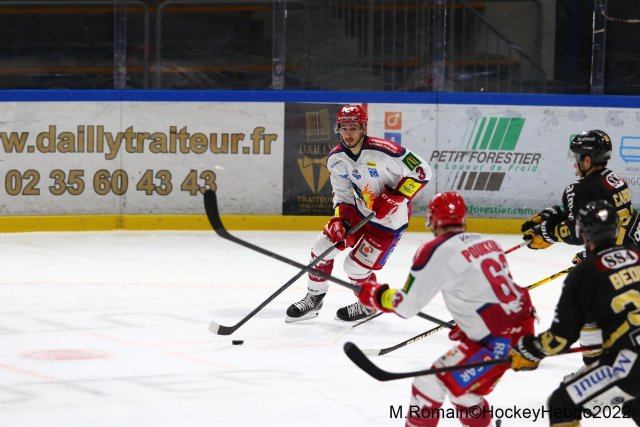 Photo hockey match Rouen - Grenoble  le 29/01/2022