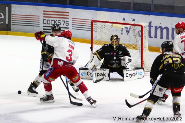 Photo hockey match Rouen - Grenoble  le 29/01/2022