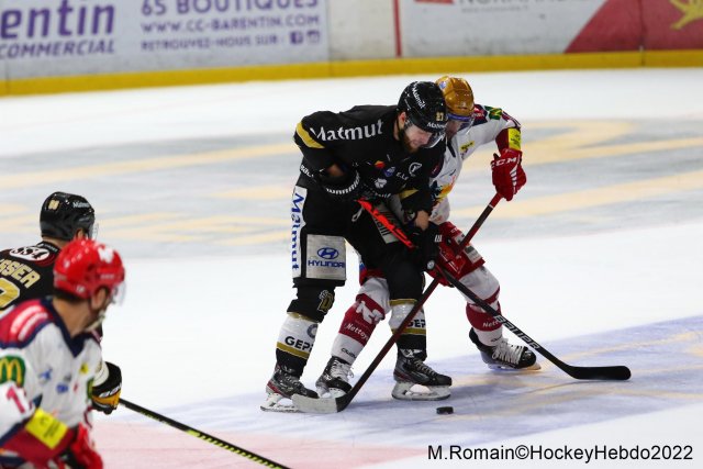 Photo hockey match Rouen - Grenoble  le 29/01/2022