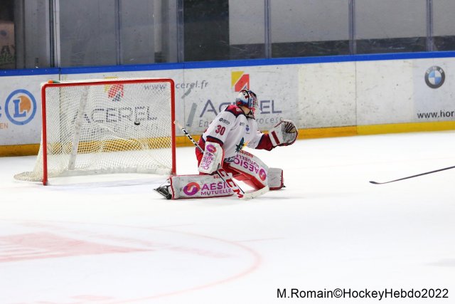 Photo hockey match Rouen - Grenoble  le 29/01/2022