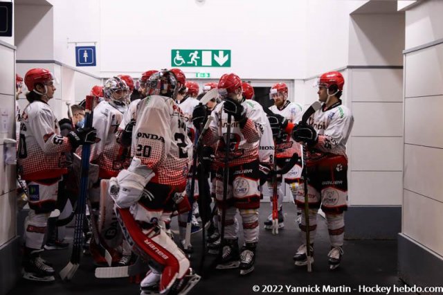 Photo hockey match Clermont-Ferrand - Cholet  le 29/01/2022