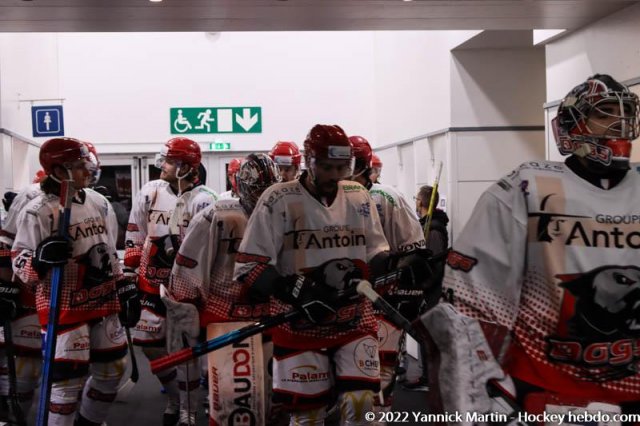 Photo hockey match Clermont-Ferrand - Cholet  le 29/01/2022