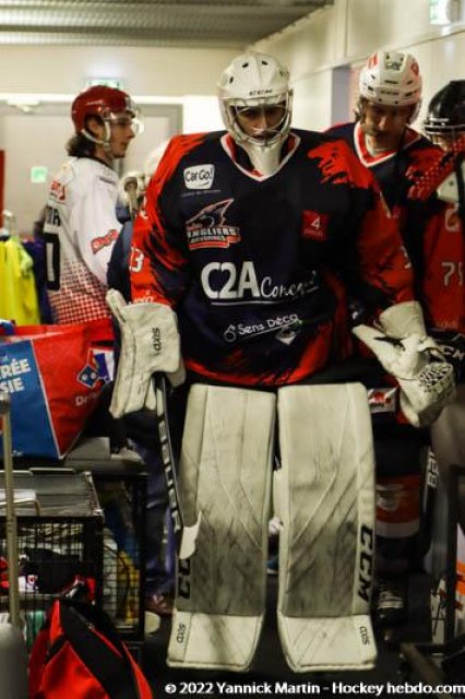 Photo hockey match Clermont-Ferrand - Cholet  le 29/01/2022