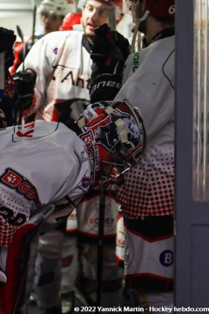 Photo hockey match Clermont-Ferrand - Cholet  le 29/01/2022