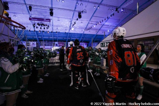 Photo hockey match Clermont-Ferrand - Cholet  le 29/01/2022