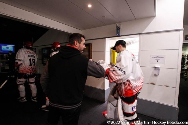 Photo hockey match Clermont-Ferrand - Cholet  le 29/01/2022