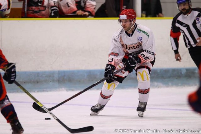 Photo hockey match Clermont-Ferrand - Cholet  le 29/01/2022