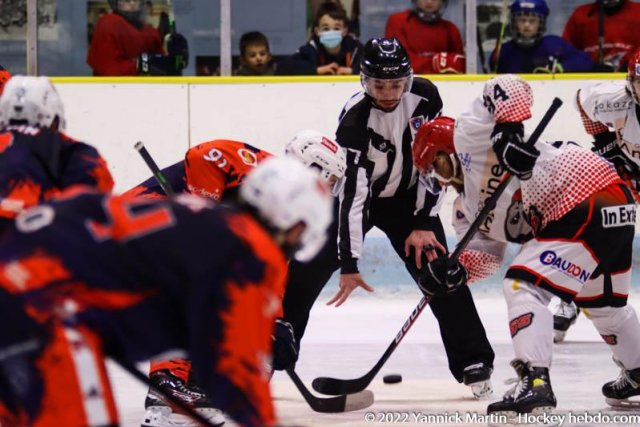Photo hockey match Clermont-Ferrand - Cholet  le 29/01/2022