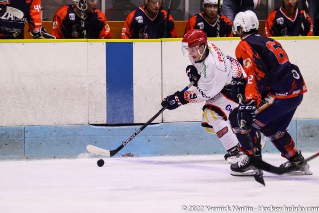 Photo hockey match Clermont-Ferrand - Cholet  le 29/01/2022