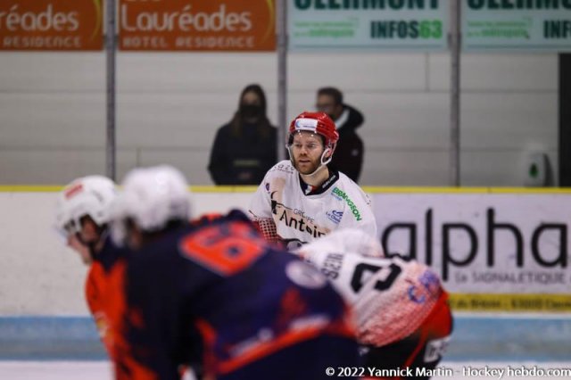 Photo hockey match Clermont-Ferrand - Cholet  le 29/01/2022