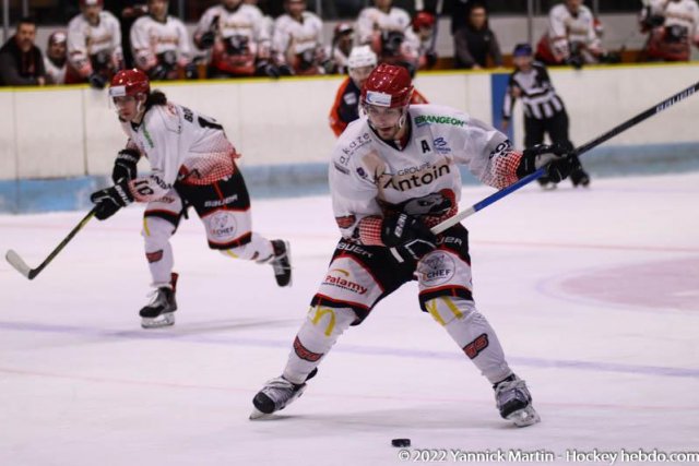 Photo hockey match Clermont-Ferrand - Cholet  le 29/01/2022