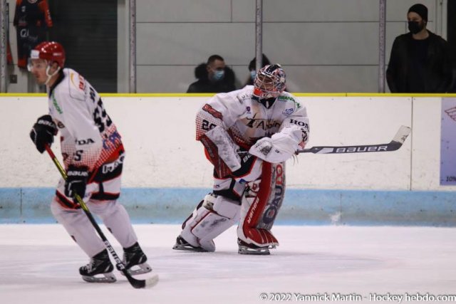 Photo hockey match Clermont-Ferrand - Cholet  le 29/01/2022