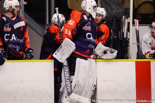 Photo hockey match Clermont-Ferrand - Cholet  le 29/01/2022