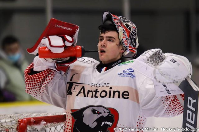 Photo hockey match Clermont-Ferrand - Cholet  le 29/01/2022