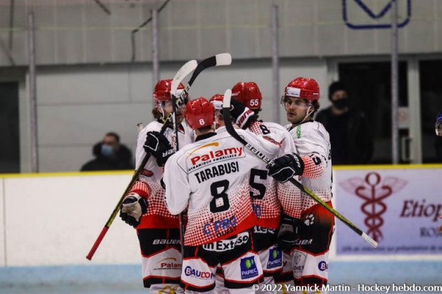Photo hockey match Clermont-Ferrand - Cholet  le 29/01/2022