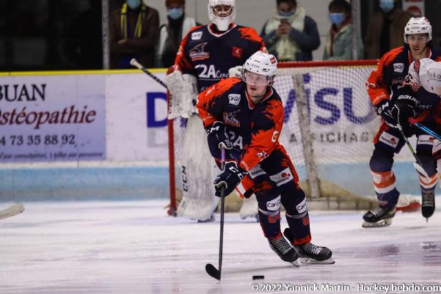Photo hockey match Clermont-Ferrand - Cholet  le 29/01/2022