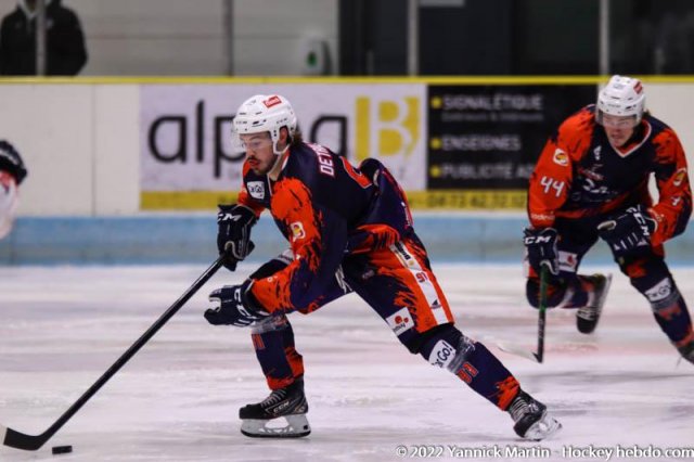 Photo hockey match Clermont-Ferrand - Cholet  le 29/01/2022