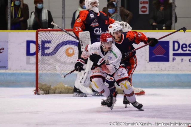 Photo hockey match Clermont-Ferrand - Cholet  le 29/01/2022