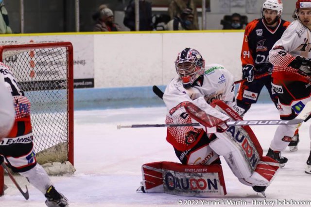 Photo hockey match Clermont-Ferrand - Cholet  le 29/01/2022